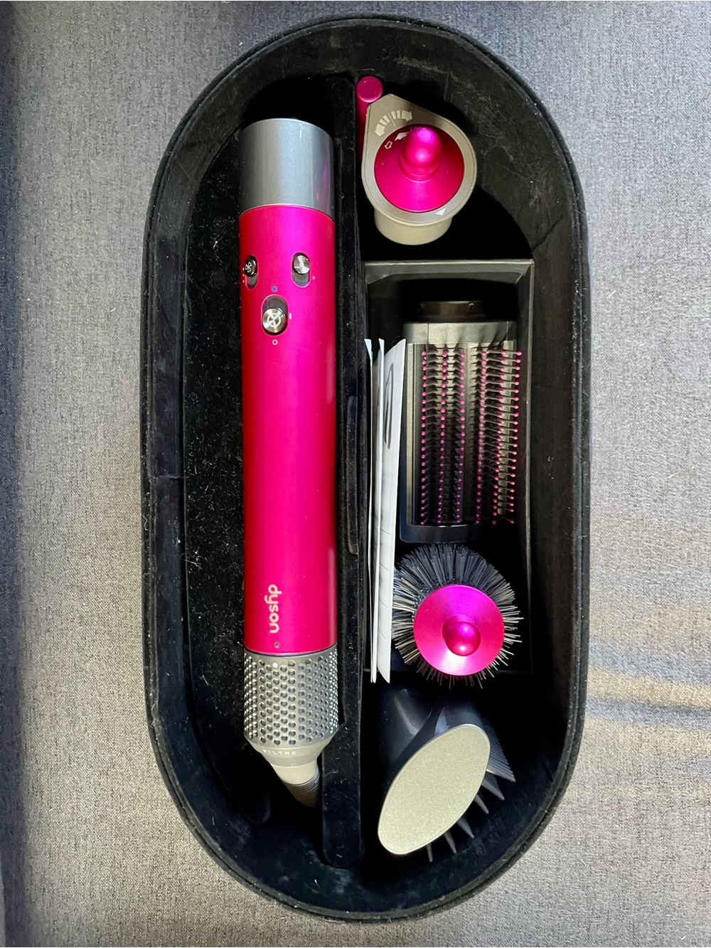 Dyson Airwrap European 220v Pink with Multiple Attachments